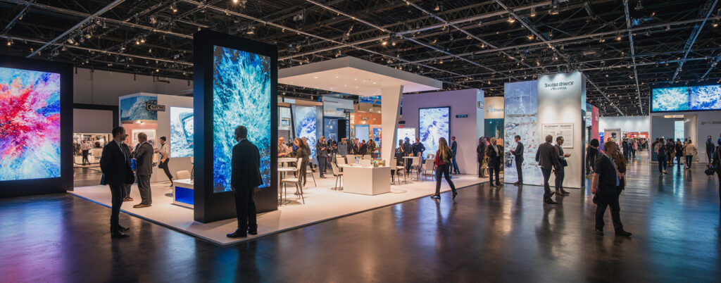 led booth